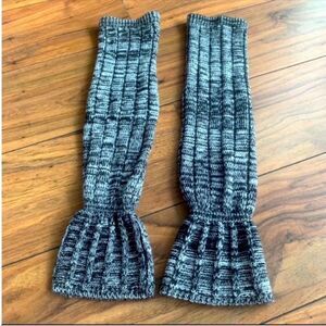 NWOT Express Black/White Leg Warmers